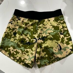 TacHuntFish Women’s Athletic Shorts - digital camo